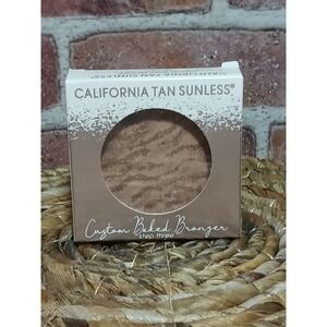 NEW California Tan Sunless Custom Glow Bronzer Face Powder